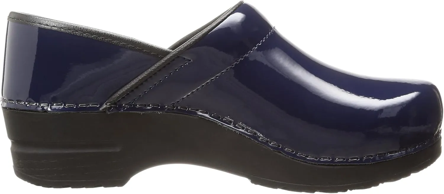 Sanita Womens Professional Patent Clog