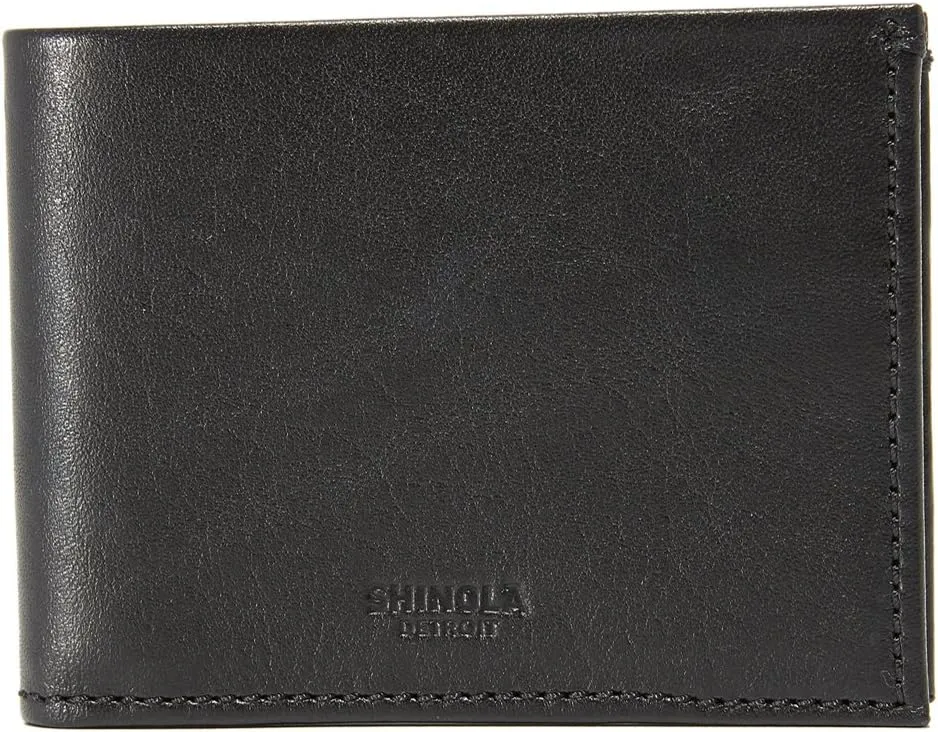 Shinola Men's Leather Bifold Wallet