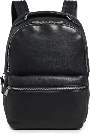 Shinola Men's Runwell Leather Backpack, Black, One Size