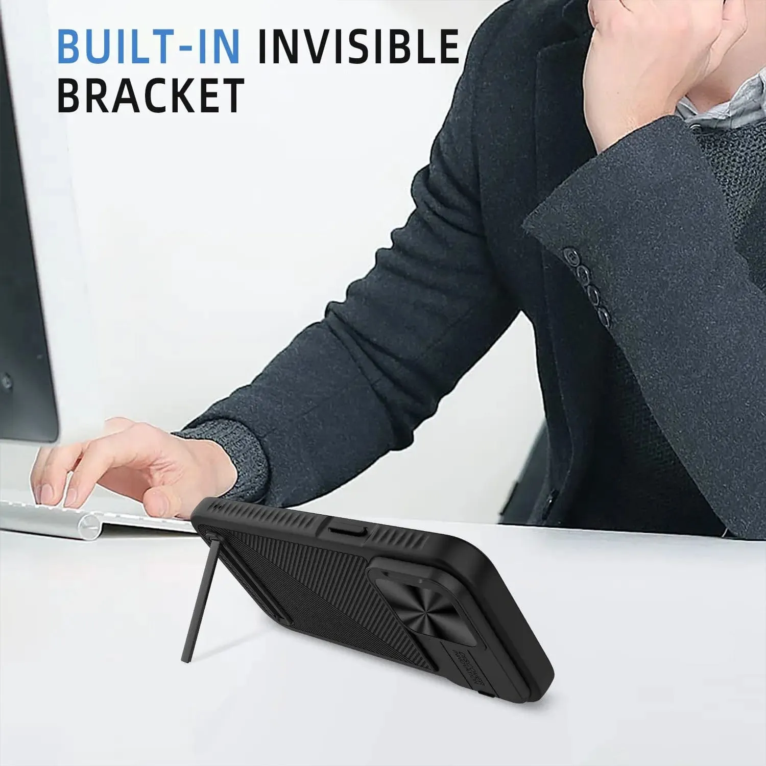 Shockproof Phone Case With Magnetic Charging