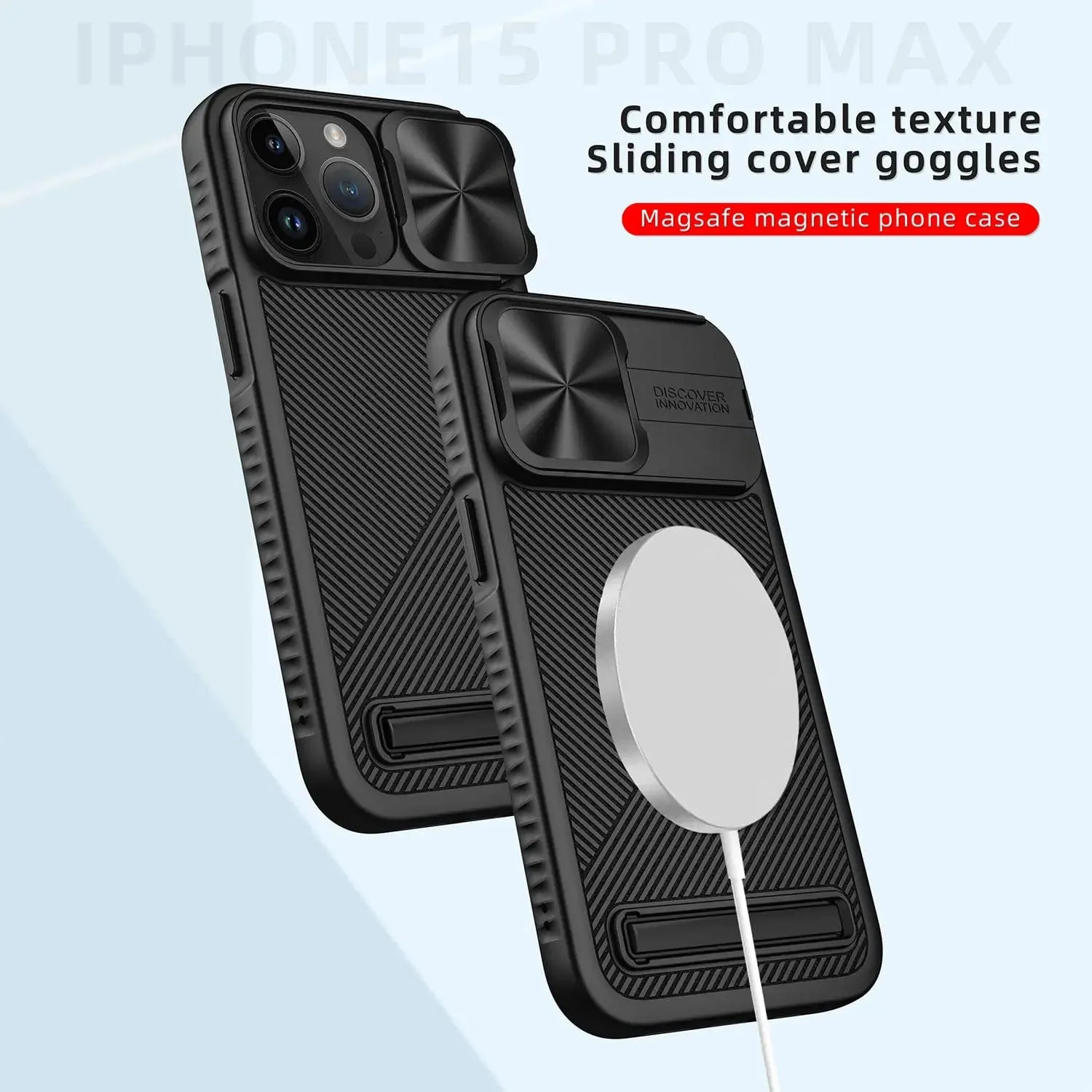 Shockproof Phone Case With Magnetic Charging