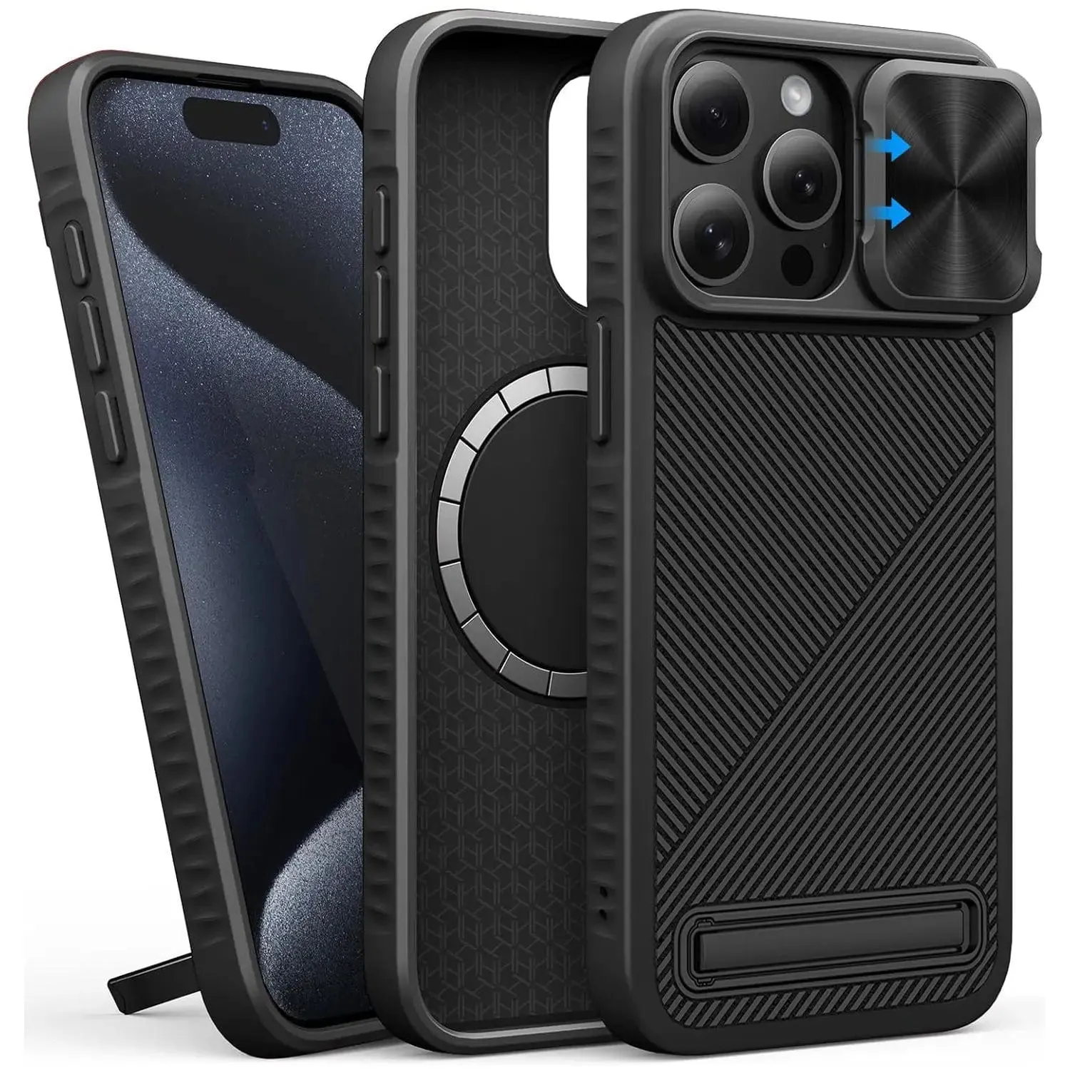 Shockproof Phone Case With Magnetic Charging