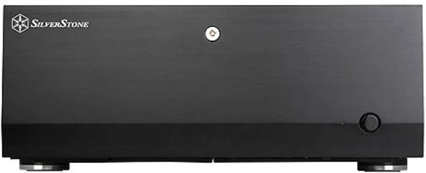 SilverStone Technology Home Theater Computer Case with Lockable Aluminum Front Panel for E-ATX/ATX/Micro-ATX Motherboards GD07B