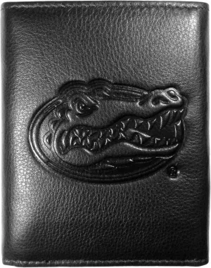 Siskiyou Embossed Leather Tri-fold Wallet