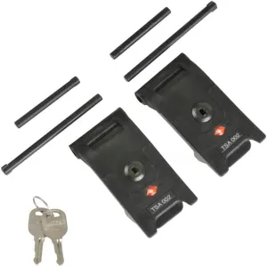 SKB Latch Kit for 3 i-1209/3 i-1711/3 i-1813-5 iSeries Cases, Includes 2 TSA Locks, Replacement Pins, 2 Keys, TSA-Approved for Secure Travel (3i-TSA-2)