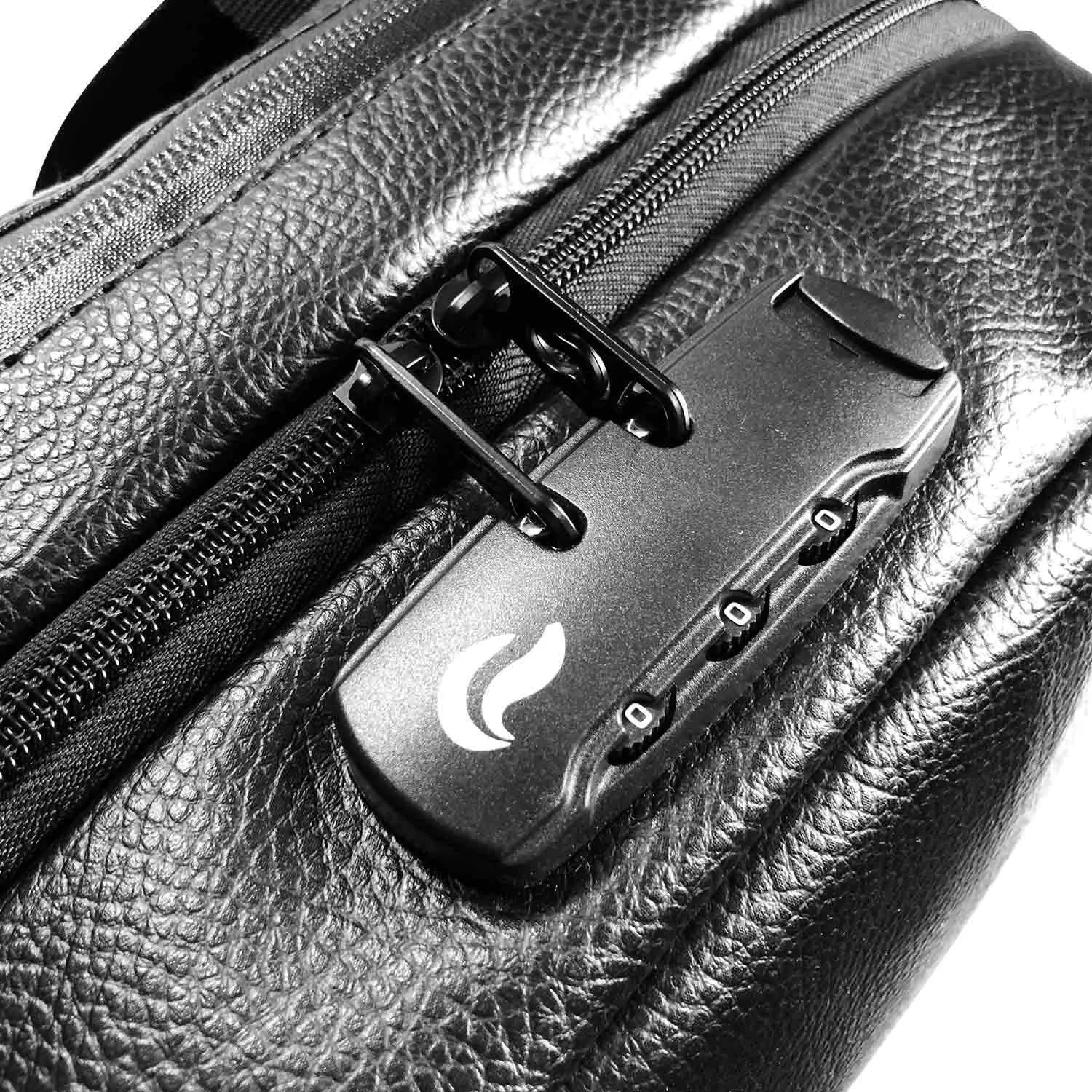 Skunk Elite Backpack - Smell Proof (Red Leather)