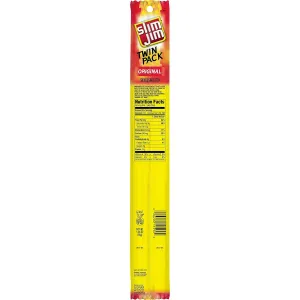 Slim Jim Slim Jim Twin Pack Snack-Sized Smoked Meat Stick, Original Flavor, 1.94 oz 24 ct, 1.94 oz