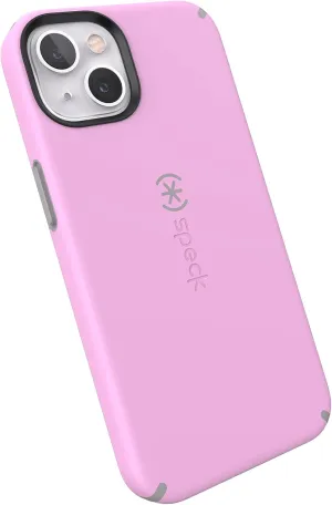 Speck iPhone 13 Case - Drop Protection & Scratch Resistant, Built for MagSafe for iPhone 13 Cases - Dual Layer Case, Slim Design Case for iPhone 13 - Aurora Purple, Cathedral Grey CandyShell Pro