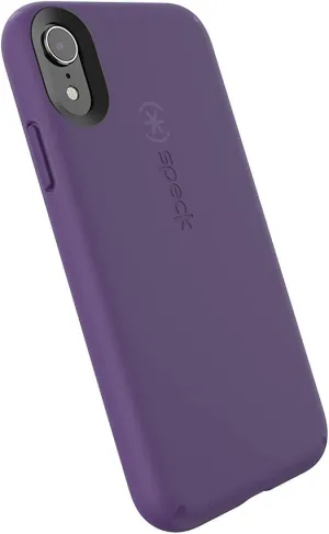 Speck Products CandyShell Fit iPhone XR Case, Pennant Purple/Pennant Purple