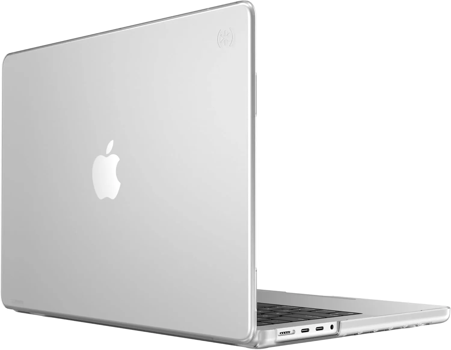 Speck SmartShell MacBook Pro Case for M3, M2, and M1 Models - 14 inch - Scratch Resistant Hardshell Case - Clear