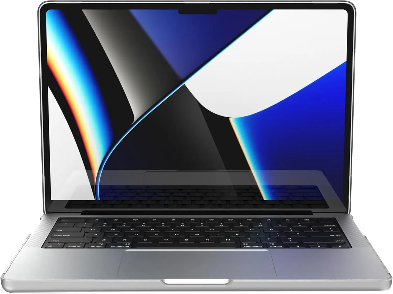 Speck SmartShell MacBook Pro Case for M3, M2, and M1 Models - 14 inch - Scratch Resistant Hardshell Case - Clear