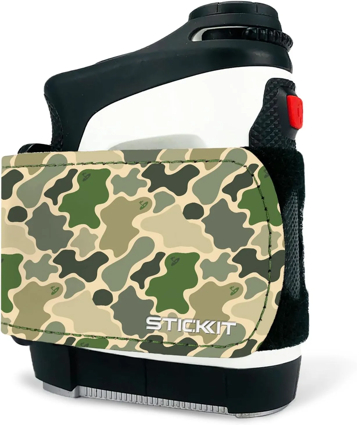 STICKIT Magnetic Rangefinder Strap | Strong Magnet Securely Holds to Golf Carts and Golf Clubs for Easy Access | Slim, Form Fitting, Size Adjustable