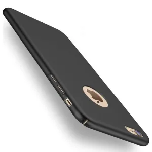 Thin Hard Protect Case 360?? All-inclusive PC Back Cover Bumper for iPhone 7 Plus Sliky BlackQSK0