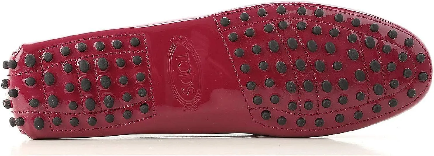 Tod's Women's Patent Leather Moccasins Shoes