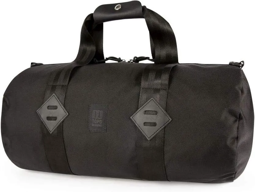Topo Designs Classic Duffel 20" - Black/Black