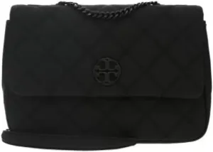 Tory Burch 149681 Willa Matte Black With Black Hardware Women's Shoulder Bag
