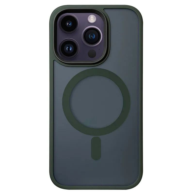 Translucent Matte Magsafe Magnetic Wireless Charging Phone Case For iPhone