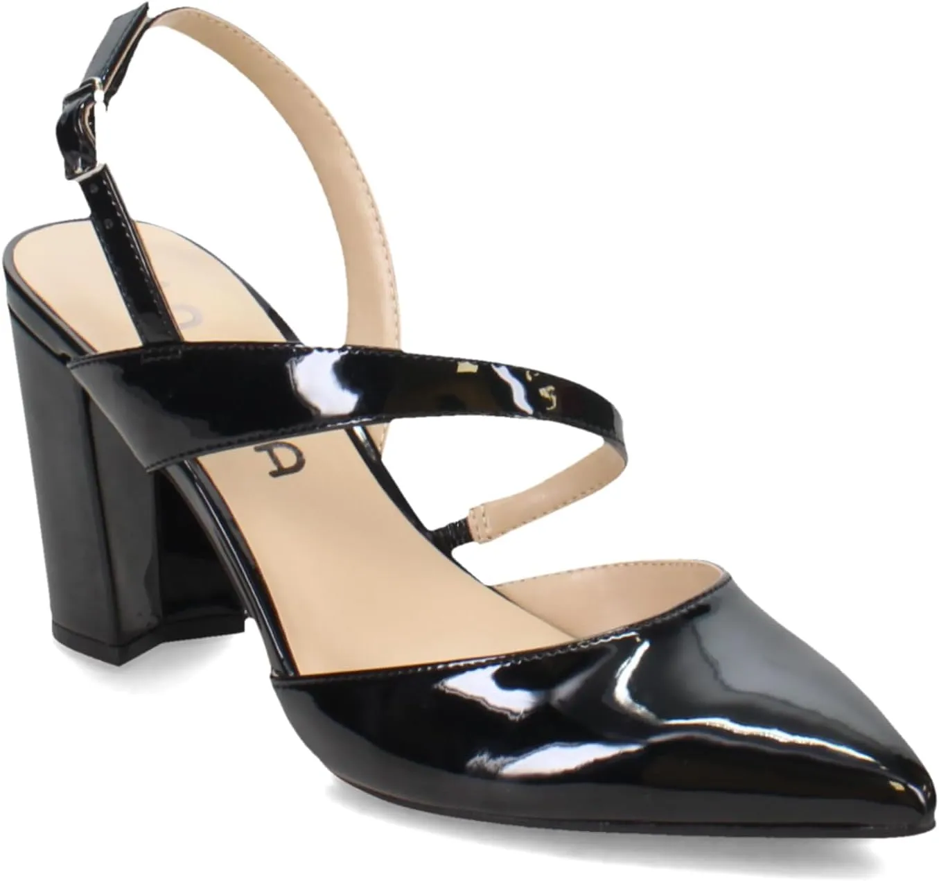 Unisa Women's, Mottie Pump Black Patent