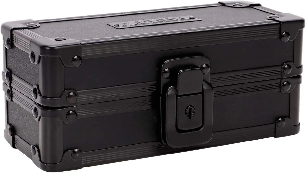 Vaultz Locking Sports Sunglass Case, Tactical Black (VZ03632)