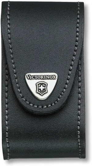 Victorinox Leather Pouch - 5-8 Layer, Black