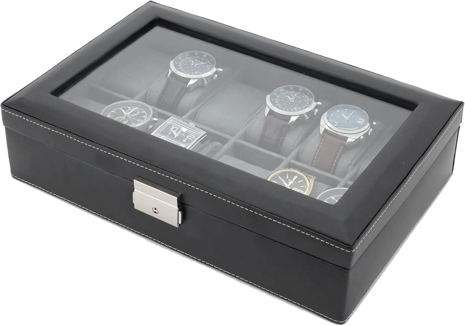 Watch Box Storage Case for 12 Watches