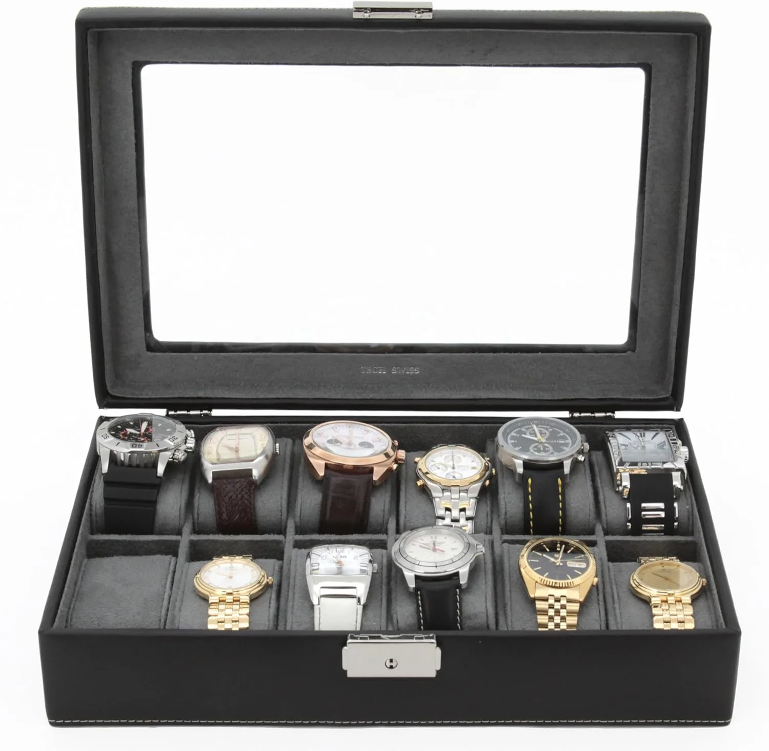 Watch Box Storage Case for 12 Watches