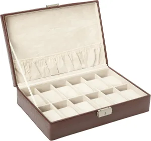 Watch Box Storage Case for 12 Watches