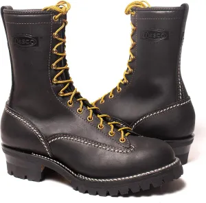 Wesco Jobmaster 10" Black Boots