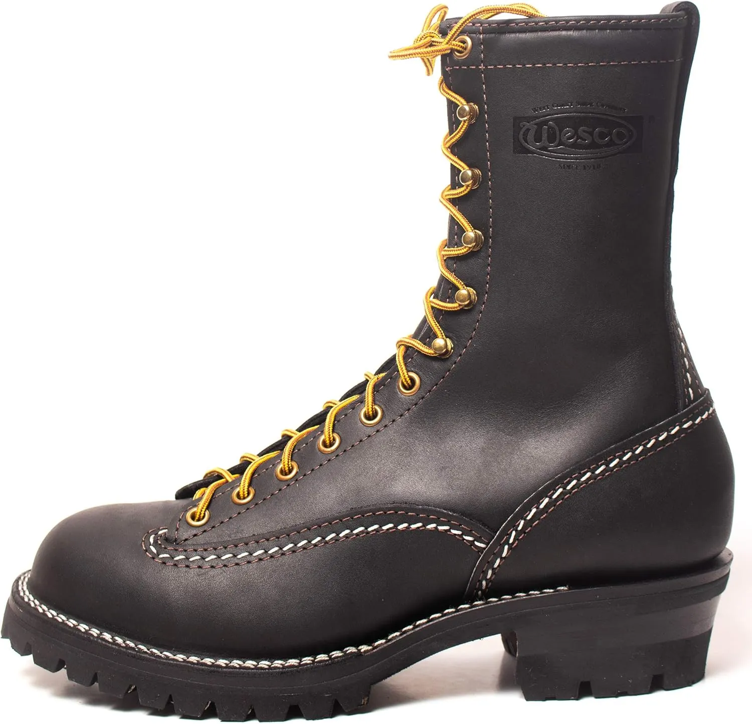 Wesco Jobmaster 10" Black Boots