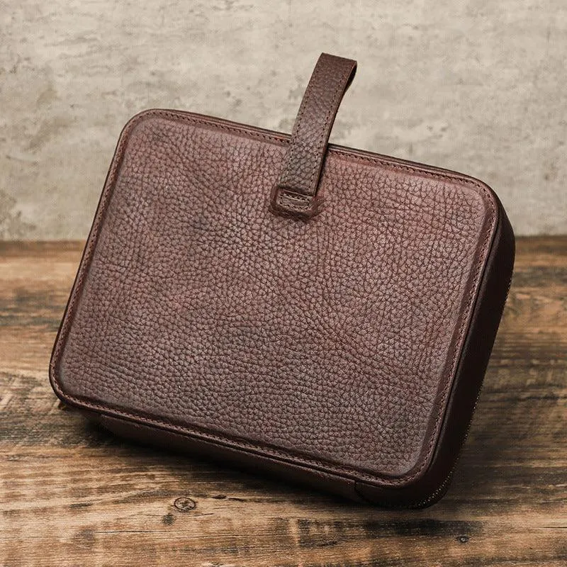 Woosir Leather Watch Band Portfolio for 6 Bands