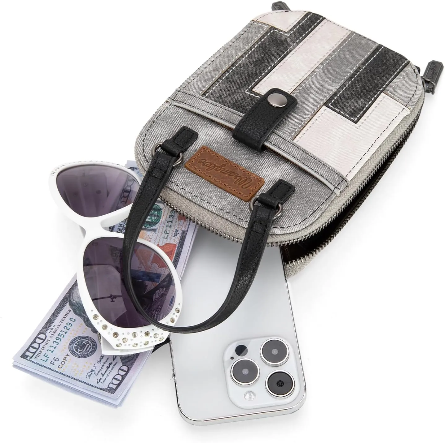 Wrangler Mini Cellphone Purse Crossbody Phone Bag for Women