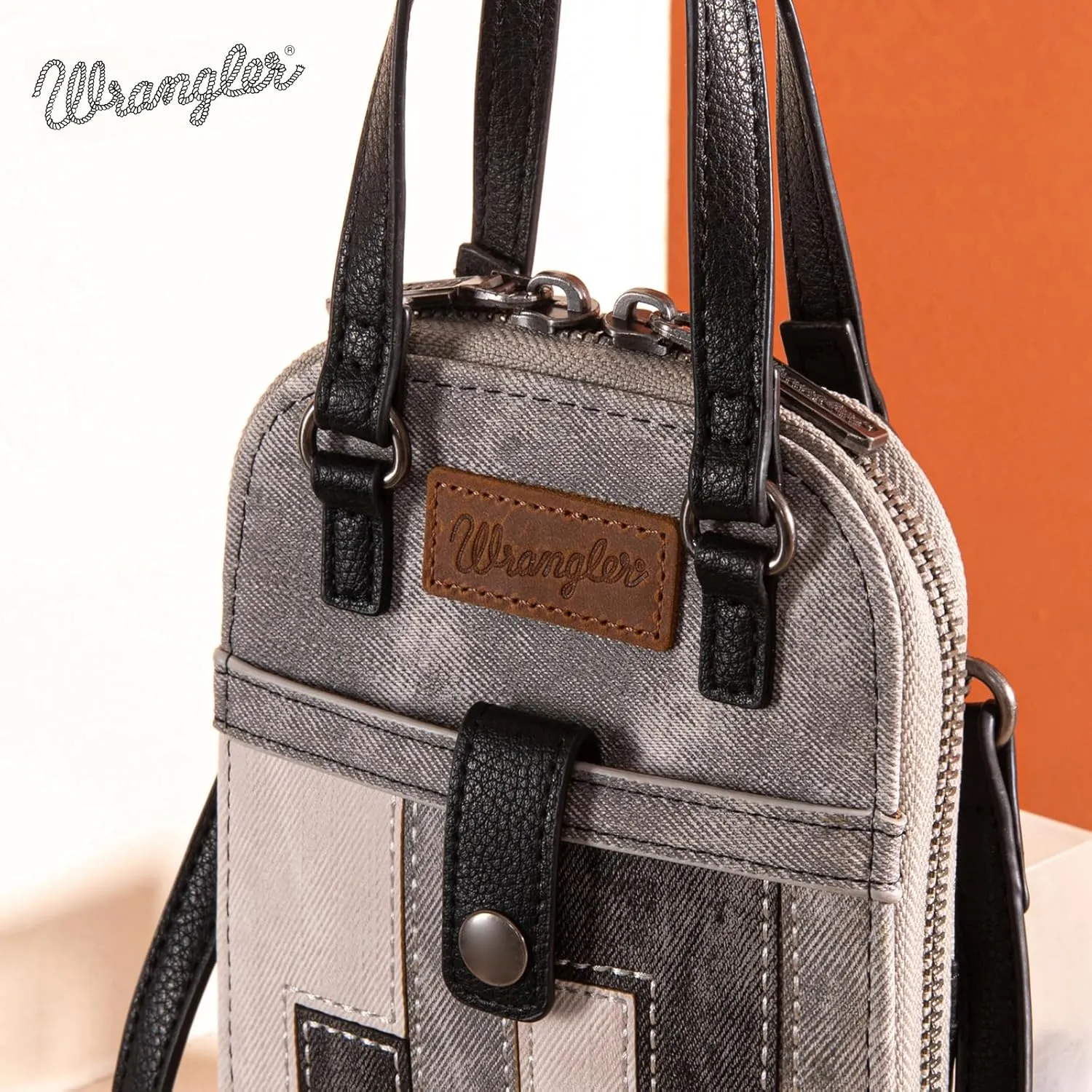 Wrangler Mini Cellphone Purse Crossbody Phone Bag for Women