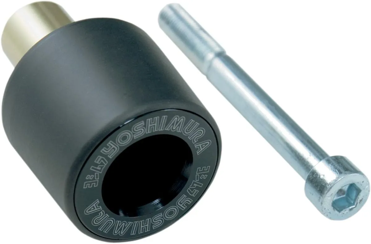 Yoshimura No-Mod Frame Sliders (Black) Compatible With 08-12 KAWASAKI EX250