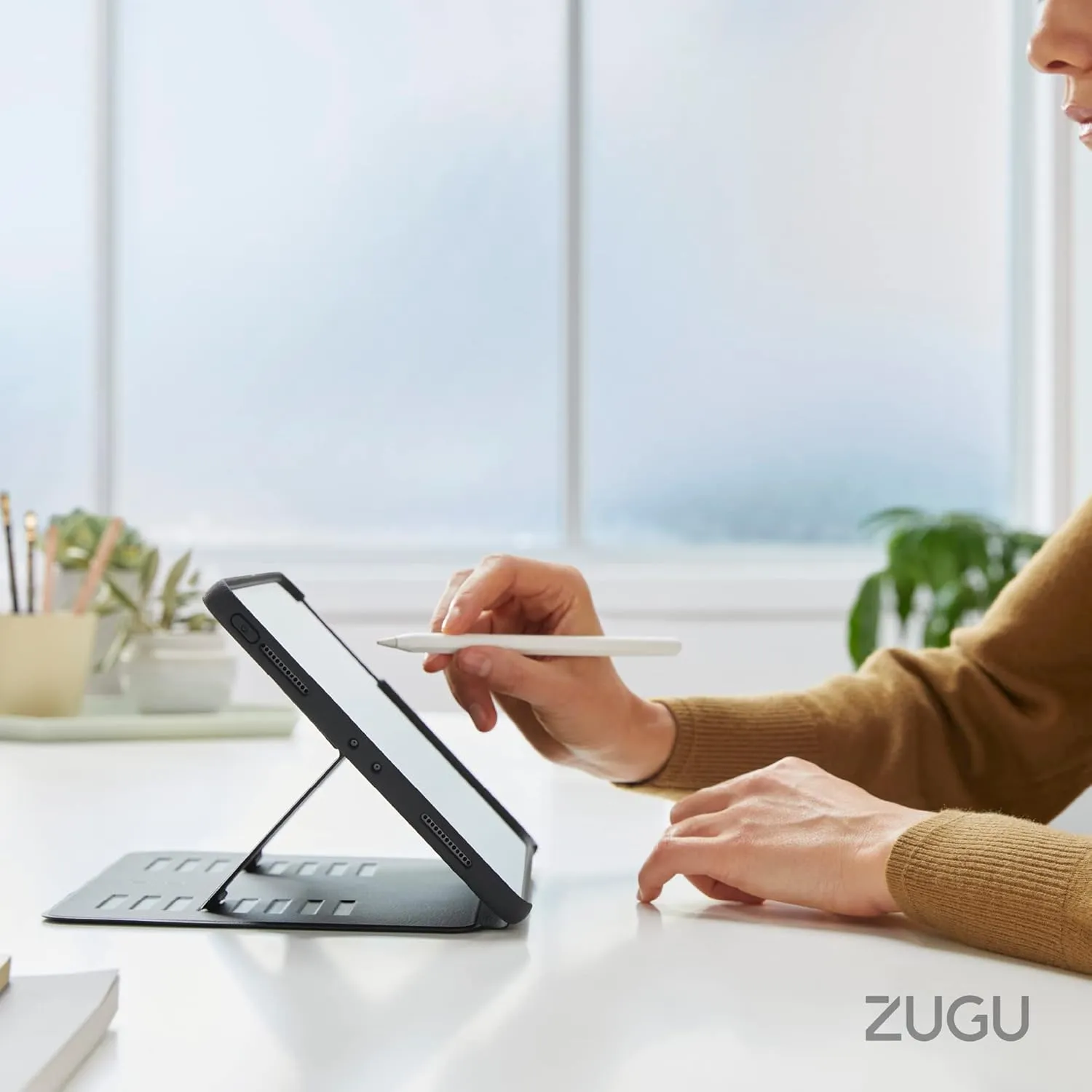 ZUGU CASE for iPad 10.9 Inch Case iPad 11th/10th Generation (A16 2025/2022), Magnetic Stand & Sleep/Wake Cover for 11th/10th Gen iPad, Model #s A3354, A3355, A3356, A2696, A2757, A2777, Slate Blue